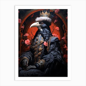 King Of The Crows Art Print