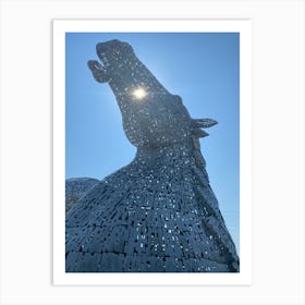 Kelpies Art Print