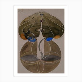 Hilma af Klint - The Tree Of Knowledge No . 2 B Art Print