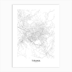 Tirana Art Print