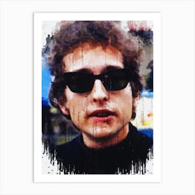 Bob Dylan Potrait Art Print
