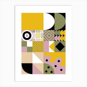 Bauhaus style 7 Art Print