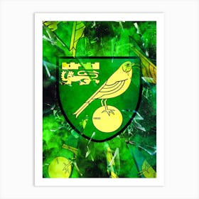 Norwich City Art Print