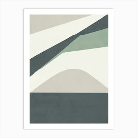 ABSTRACT MINIMALIST GEOMETRY - EG Art Print