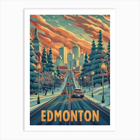 Edmonton Canada Art Print