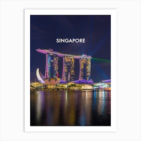 Simply Singapore Art Print