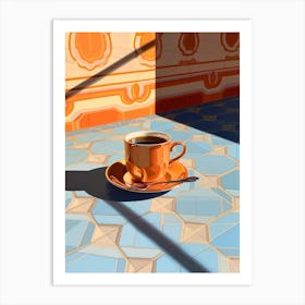 Vienna Coffee Art Print