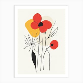 Poppies 88 Art Print