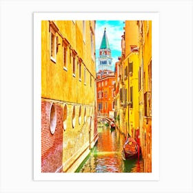 Venice Canal Art Print