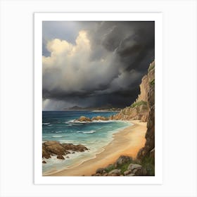 Stormy Sea.24 Art Print