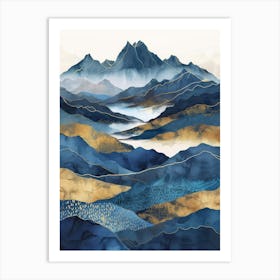 Blue Mountains 7 Art Print