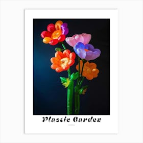 Bright Inflatable Flowers Poster Calendula 1 Art Print