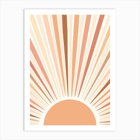 Sun Rays 2 Art Print