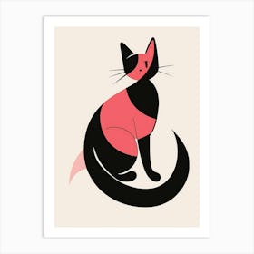 Cat Illustration Art Print