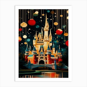 Magical Cinderella Castle  Art Print