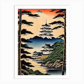 Traditional Japanese Painting Art Print