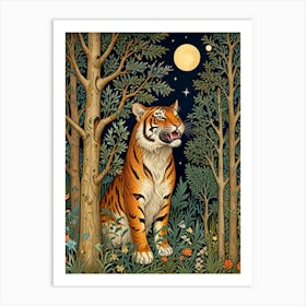 William Morris Tiger In The Forest Art Print