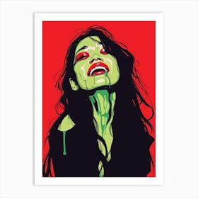 Scream Queen Art Print