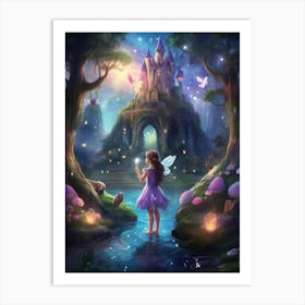 Fairy Castle Art Print