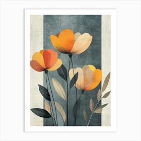 Flowers Ii Canvas Print Art Print