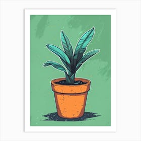 Potted Plant 28 Art Print