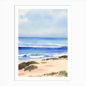 Cottesloe Beach 2, Australia Watercolour Art Print