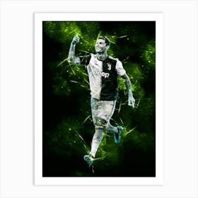 Ronaldo 3 Art Print