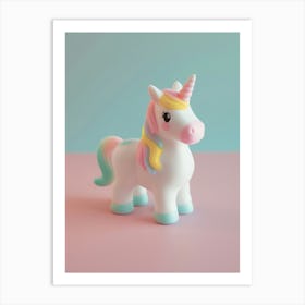 Pastel Toy Unicorn Photography 8 Art Print