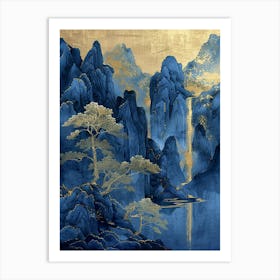 Asian Landscape 13 Art Print