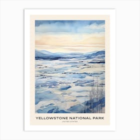 Yellowstone National Park United States 2 Poster Art Print