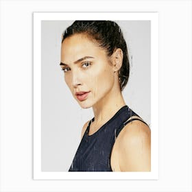 Gal Gadot Beauty Celebrity Art Print