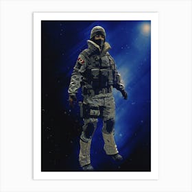 Light Of Heroes ― Frost – Rainbow Six Siege Art Print