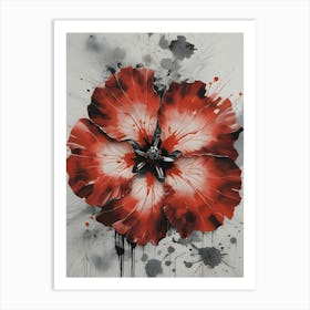 Red Poppy 5 Art Print