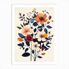 Floral Bouquet Art Print