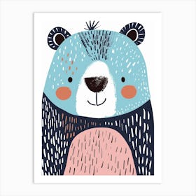 Bear Print 2 Art Print