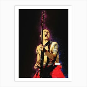 Spirit Of Flea Bassist Red Hot Chili Peppers Art Print
