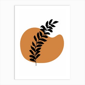 Olive Leaf Art Print