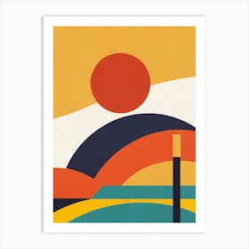 'Sunrise' 3 Art Print