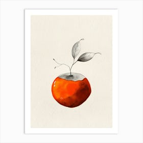 Orange Art Print