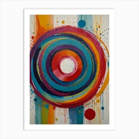 Splatters Art Print