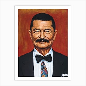 Charles Bronson Illustration Movies Art Print