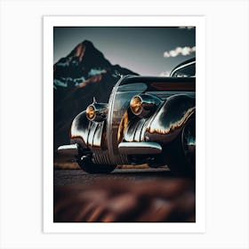 Hot Rod Car 4 Art Print