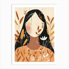 Portrait Of A Woman 338 Art Print