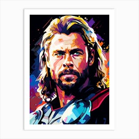Thor Popart 2 Art Print