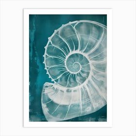 Nautilus Shell 9 Art Print