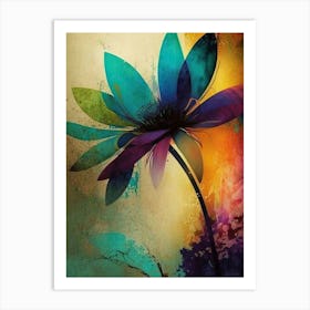 Flower Painting 1 Art Print