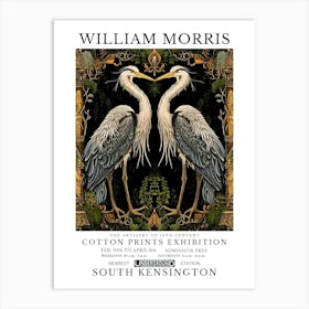 William Morris Exhibitions Birds Series Art Print