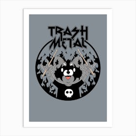 Trash Metal Art Print