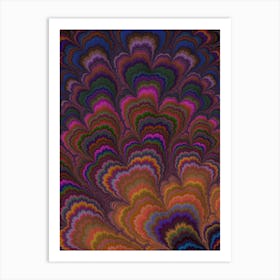 Psychedelic Rainbow Art Print