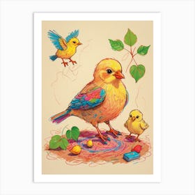 Little Bird 1 Art Print